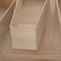 Ataúd de Madera de Paulownia, Caja Conmemorativa Personalizada, Urna de Madera de Grado Mueble para Recuerdos