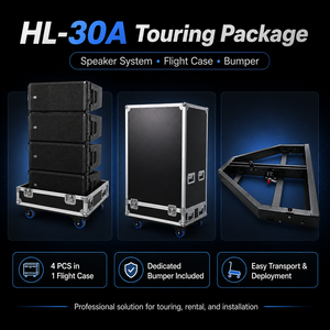 ลำโพง HL-30A แบบคู่ 10 ไลน์อาร์เรย์ กำลังขับ 1100 วัตต์ RMS ลำโพงมิดเรนจ์ 10 นิ้ว ระบบไลน์อาร์เรย์ ระดับมืออาชีพ - Product Image 6