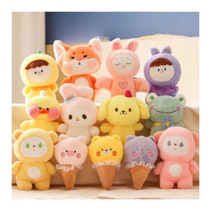 カスタムデザイン対応！100種類以上のかわいいぬいぐるみ、マイメロディ、シナモロール、アニメの可愛い子猫たち、ギフト用ぬいぐるみ - Product Image 2