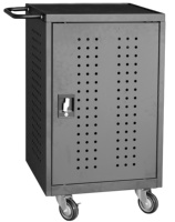 Chariot de recharge pour ordinateurs portables, Chromebook, tablettes, armoire de rangement, station de recharge mobile homologuée UL CE