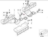 Joint de couvercle de soupape de moteur de haute qualité, neuf, 18107502346 pour N52 M54 E70 E46 E39 E60 E66 E53