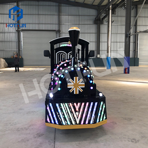 Juegos familiares Tren sin rieles Mini centro comercial de acero eléctrico Tren turístico a la venta - Product Image 6