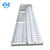 Planche de marche perforée en acier galvanisé à chaud pour échafaudage, taille personnalisée, pour la construction