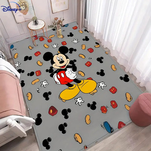 Wan Xinlong Tapis de sol rectangulaire pour enfants, imprimé dessin animé, antidérapant, nouveauté, pour chambre d'enfant, décoratif, résistant aux taches, facile à nettoyer - Product Image 3