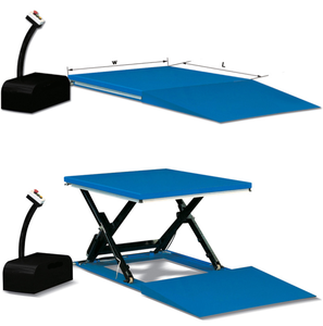 Bàn Nâng Kéo Cấu Hình Thấp Hình Chữ U Xe Tải Pallet Tay Sắp Xếp Hợp <span class=keywords><strong>L</strong></span>ý - Product Image 3