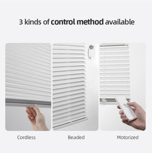 ZSTARR usine <span class=keywords><strong>prix</strong></span> direct sans fil perlé motorisé intelligent en aluminium stores extérieurs volets stores vénitiens écran pour fenêtre - Product Image 5