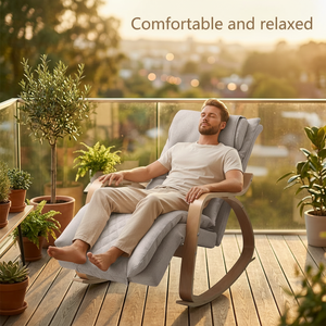 Sillón de Masaje Eléctrico de Lujo con Vibración, Calor, Reclinación y Gravedad Cero 3D - Product Image 2