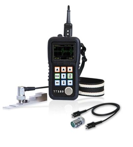 Misuratore di spessore ad ultrasuoni ad alta precisione TT580DL più misure di rivestimento anticorrosivo Pin in acciaio inossidabile calibro <span class=keywords><strong>25mm</strong></span> - Product Image 4