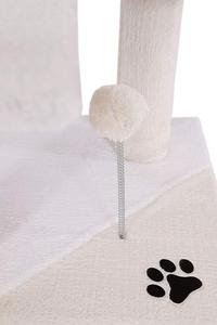 <span class=keywords><strong>Roman</strong></span> quatre étages chat tour jouet sisal couvert gratter <span class=keywords><strong>colonne</strong></span> escalade support fibre naturelle chaton activité arbre à chat - Product Image 5