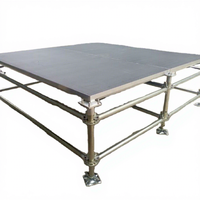 Scène d'occasion à vendre, plateforme de scène portable en aluminium