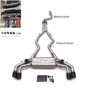 ท่อไอเสีย Boska Custom Valvetronic Catback สำหรับ M240i/M340i/M440i G20/G22/G26/G42 ความหนา 1.5 มม. เชื่อม TIG ด้วยวัสดุ SS304 - Product Image 1