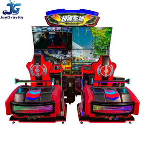 Máquina de Juegos Arcade, Simulador de Carreras para Dos Jugadores, Nueva Actualización, Cuatro Pantallas, Experiencia de Carreras Inmersiva - Product Image 1