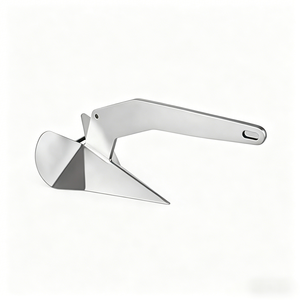 Ancre de bateau à cinq griffes en acier au carbone galvanisé, crochet robuste idéal pour la plage, le bateau, le kayak, la pêche, l'amarrage maritime - Product Image 6