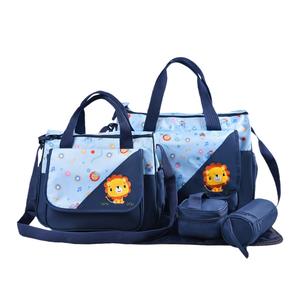 Deellt lona cuero 2023 superventas portabebés bolso de mano mamá para mamá y bebé recién nacido pañal con estampado de pelota de playa - Product Image 5