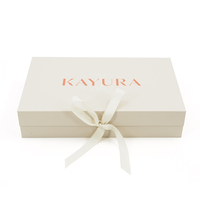 Caja de Embalaje Magnética Plegable al por Mayor, Caja de Regalo Rígida Plegable con Impresión de Marca Personalizada para Productos de Cuidado de la Piel y Ropa