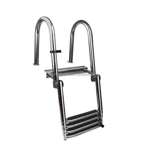 <strong>Marine</strong> <strong>Parts</strong> <strong>Accessories</strong> Boat Step Ladder 316 Stainless Steel Boat Folding Telescopic <strong>Marine</strong> Ladder - Product Image 1