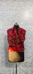 Long Velvet <b>Kimono</b> High Quality Cover Up <b>Jacket</b> Floral Printed <b>Kimono</b> Beach Wear Birthday Gift Wholesale Price - Product Image 4