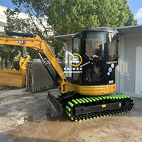100% prêt utilisé CAT303E pelle à chenilles en caoutchouc d'occasion CAT303 303.5 305 305.5 306 pelle en vente