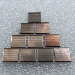 11x11mm 3V 0,2 uA dim Licht Dünnschicht Amorphes Silizium Solarzelle ITO Glas für den Innenbereich Produkt rechner toys0-4V Batterie