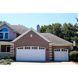 Usa Standard Automatique Électrique Sectionnel Peau <span class=keywords><strong>Bois</strong></span> Double Portes de <span class=keywords><strong>Garage</strong></span> pour Villa - Product Image 5