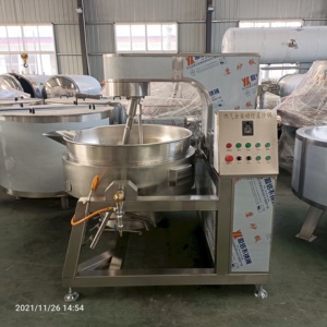 Cuiseur inclinable en acier inoxydable, bouilloire pour cuire et masser les sauces - Product Image 2