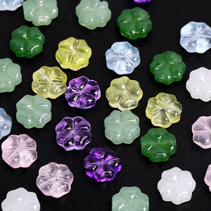 Cuentas de Goma de Mascar de 10 mm con Forma de Trébol de Cuatro Hojas - Product Image 4