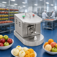 Industriële fruitpelschilmachine professioneel premium roestvrij staal elektrische schiller voedselverwerkingsfabriek sinaasappels appels 220V