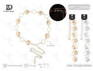 Cadena de Cintura Retro de Aleación de Zinc para Mujer, Accesorio Íntimo Redondo para Uso Diario - Product Image 1