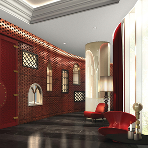 Ensemble de meubles de chambre à coucher de style nordique de luxe, design contemporain, hôtel 5 étoiles, complet pour les stations balnéaires et les villas - Product Image 5