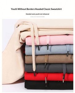 Sweat à capuche ample pour homme en coton Disang, poids lourd 320g - Product Image 6