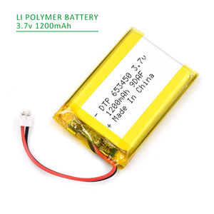 KC <span class=keywords><strong>UL</strong></span> BIS 승인 리튬 배터리 3.7V 1200mah Lipo 653450 103040 검출기 장치 - Product Image 2
