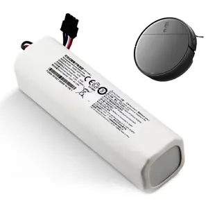 Batería de iones de litio de repuesto de 14,4 V y 5200mAh STYTJ02ZHM para Xiaomi Mijia Mi, Robot aspirador de barrido y trapeador 1T Mop 2 PRO +