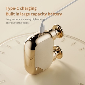 Mini Pistola de Masaje de Lujo con Logotipo Personalizado para Alivio del Dolor, Masajeador Portátil de Tejido Profundo con 6 Cabezales - Product Image 2