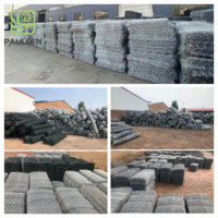 Gabion matelassé en treillis métallique hexagonal 2x1x1, panier de rivière