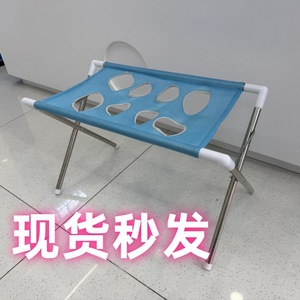 Table de toilettage pliable pour animaux de compagnie, bleue, portable, respirante, pour chats et chiens - Product Image 5