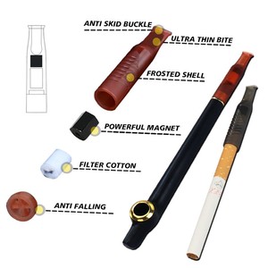 Embouts filtrants jetables, lot de 6, avec filtration microporeuse, pour cigarettes pour hommes - Product Image 3