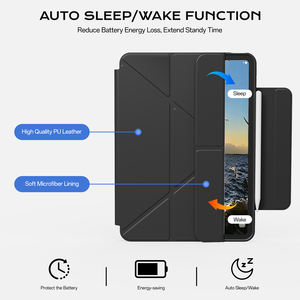 Funda de tableta con hebilla plegable y diseño magnético fuerte para <span class=keywords><strong>iPad</strong></span> 10th 10,9 pulgadas <span class=keywords><strong>2022</strong></span> para <span class=keywords><strong>iPad</strong></span> A16 2025 11 pulgadas - Product Image 2