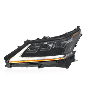 Convertisseur de phares LED modifiés avec lentille de projecteur et DRL séquentiel intégré pour Lexus LX570 2016-2019 - Product Image 2