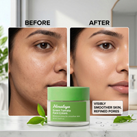 Crème Visage OEM à la Tomate Verte, Minimiseur de Pores, Lifting, Anti-Âge, Hydratante, Végane, Vitamine C, Crème Visage à la Tomate Verte de Fabrication Industrielle