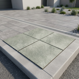 Europe Quality R11 Non Slip 20mm Thick Porcelain Outdoor Tiles Hammer <b>Stone</b> Grey 120x60 Heavy Duty <b>Paving</b> Slabs - Product Image 5