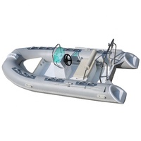 11.81 pieds RIB360 Deep V forme fibre de verre Rib Boat bateau de pêche de luxe bateaux gonflables