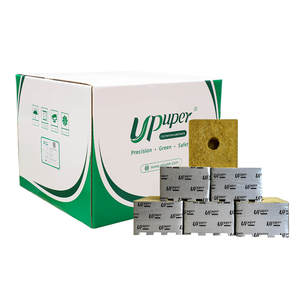 UPuper nouveau produit CMD 15PRO cube <span class=keywords><strong>de</strong></span> culture <span class=keywords><strong>de</strong></span> <span class=keywords><strong>laine</strong></span> <span class=keywords><strong>de</strong></span> <span class=keywords><strong>roche</strong></span> moyenne hydroponique en usine - Product Image 2