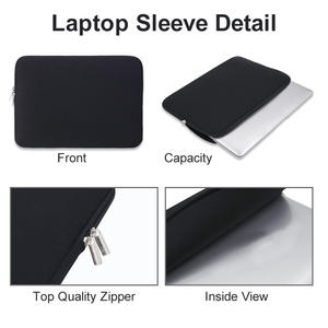 Funda de neopreno de tamaño personalizado para portátil, bolsa de transporte protectora suave, funda para portátil - Product Image 4