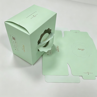 Boîte en carton rigide dorée avec logo imprimé personnalisé, laminage mat, emballage de luxe haut de gamme pour pâtisseries et friandises en papier de qualité alimentaire