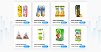Emballage UHT compatible type Tetra, aseptique, écologique, anti-ondulation, en carton vierge, pour lait/jus/thé/vin/café en brique