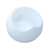 Chaise Apple moderne à LED de 22 pouces, chaise LED à gradation imperméable à l'eau à 16 couleurs changeantes pour la maison, le patio, la piscine, le salon