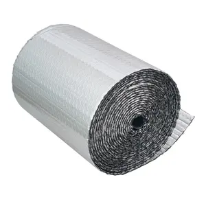Single/Double Bubble High Reflectively Aluminum Foil White Faced Roofing Insulation