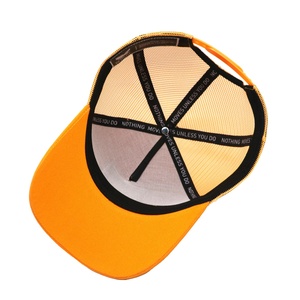 หมวกแก๊ปทรงทรัคเกอร์ 5 ชิ้นส่วน แบบสั่งทำพิเศษสำหรับผู้ใหญ่ ดีไซน์สปอร์ต ปักลาย 3 มิติ พร้อมโลโก้ปักแบบทอ ผลิตจากผ้าฝ้ายและโพลีเอสเตอร์ เหมาะสำหรับกิจกรรมกลางแจ้งและปั่นจักรยาน - Product Image 6