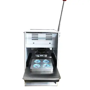 Plastic paper food container manual sealing machine