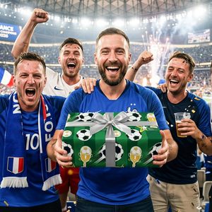 Soccer Gift <b>Wrapping</b> <b>Paper</b> Roll 23.4 Square Feet Green Sports Theme For Birthday Fathers Day Holiday - Product Image 4